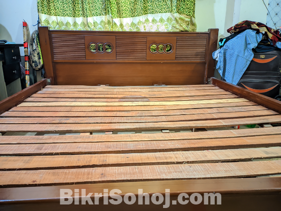 Bed(খাট)6 fit by 7 fit